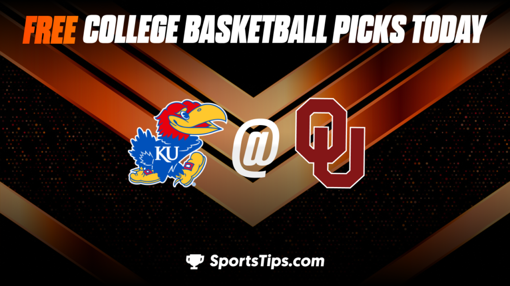 Free College Basketball Picks Today Oklahoma Sooners vs Kansas